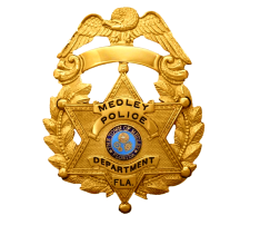 Medley Police Department Badge
